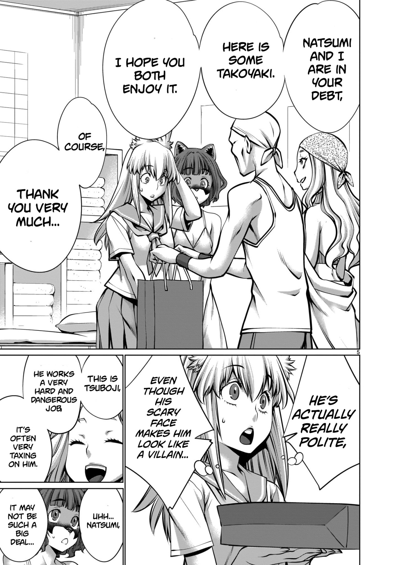 Hentai Manga Comic-Isn't It Too Much? Inaba-san/Hoshi Gari Sugidesho? Inaba-san Ch. 5-Read-5